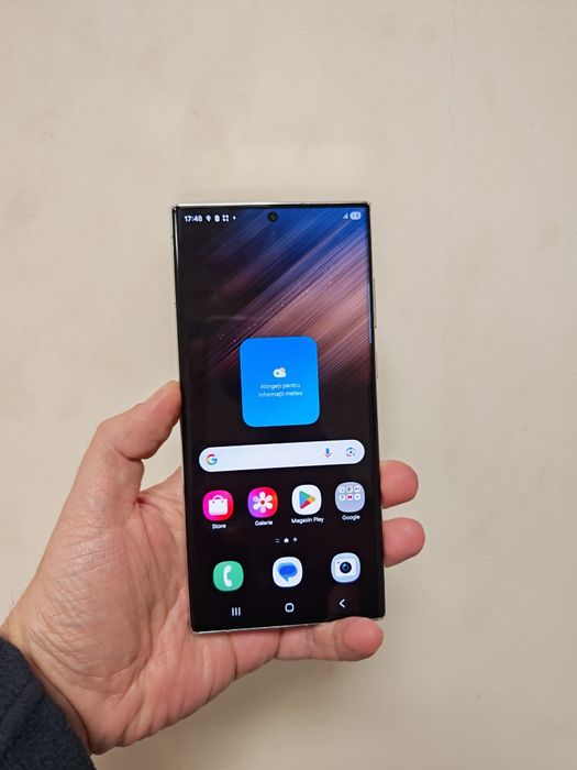 Samsung S22 Ultra Silver 512GB Stare foarte buna totul original