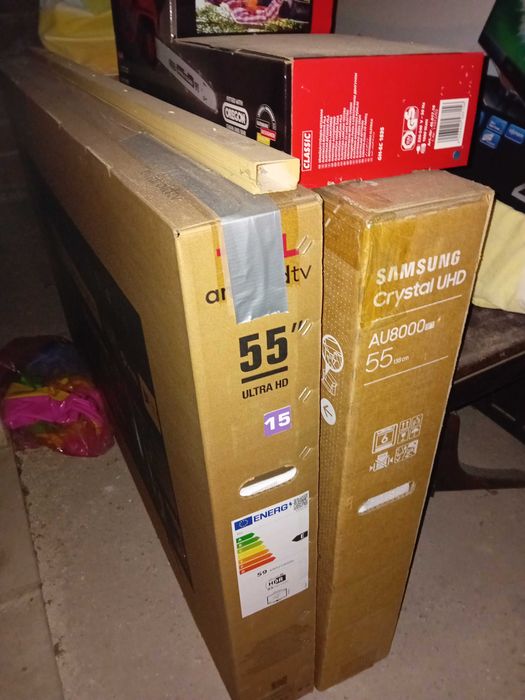 Кашони от телевизори