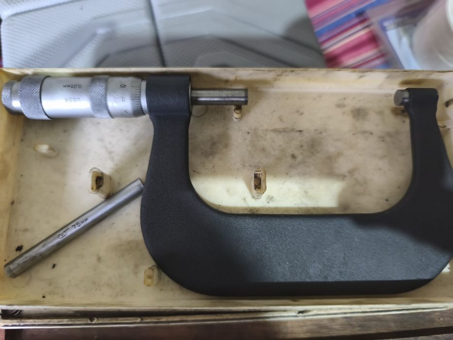 . Микрометр 75мм-100мм 1шт СССР