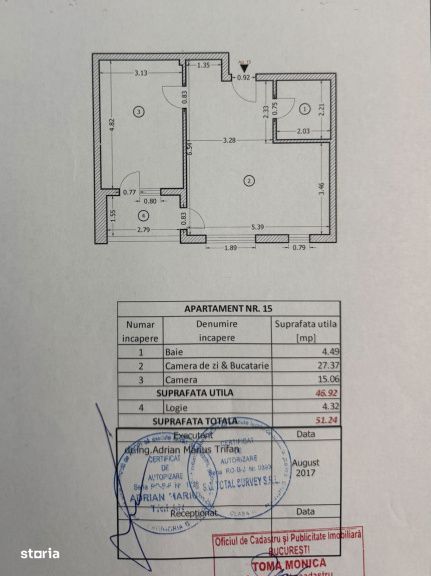 Apartament 2 Camere | Bloc 2017 | Pucheni - Rahova