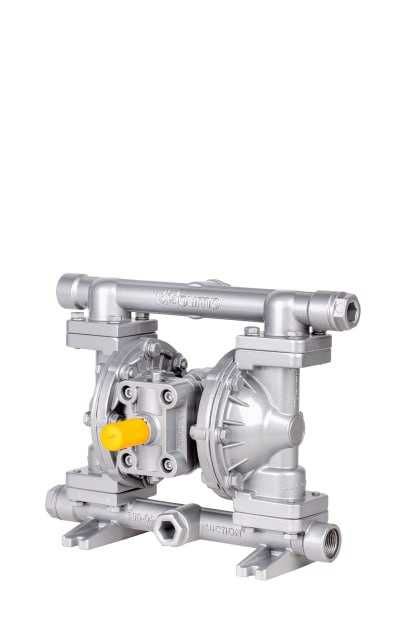 Химический Мембранный Диафрагмовый пневматический насос из алюминия