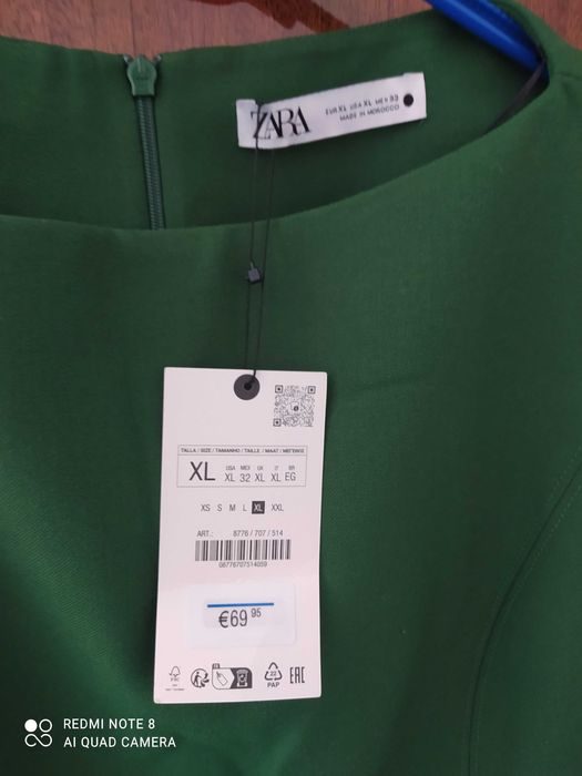 Рокля Zara чисто нова, размер XL, цена 60 евро или 115 лева