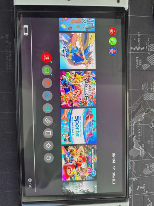 Nintendo Switch OLED White (Impecabilă) + Husă Cadou
