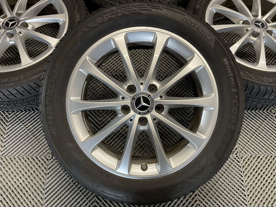 Jante Roți 17 Mercedes A B CLA Class W118 W177 W247 Anvelope 205 55 17 M+S allseason iarna