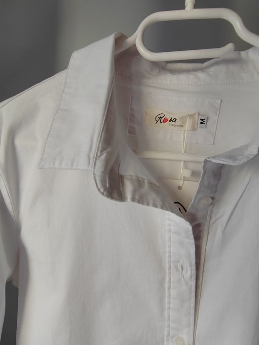 Camasa dama alba din bumbac  M