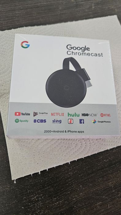 Продам медияплеер Google Chromecast