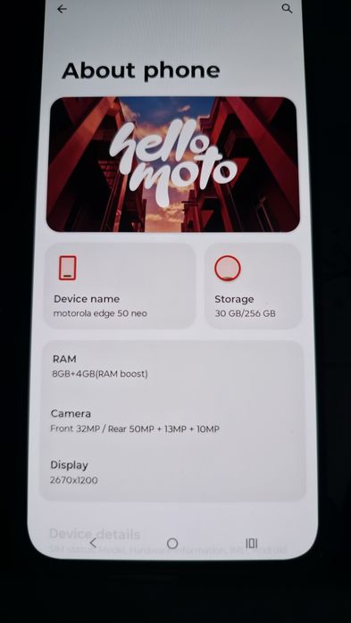 Motorola edge 50 Neo 256GB / Factura + garantie EMAG