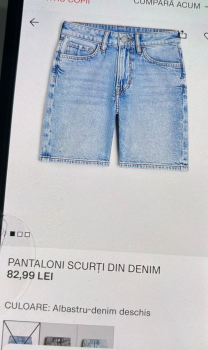 Blugi h&m 152 stare ca noi 40lei