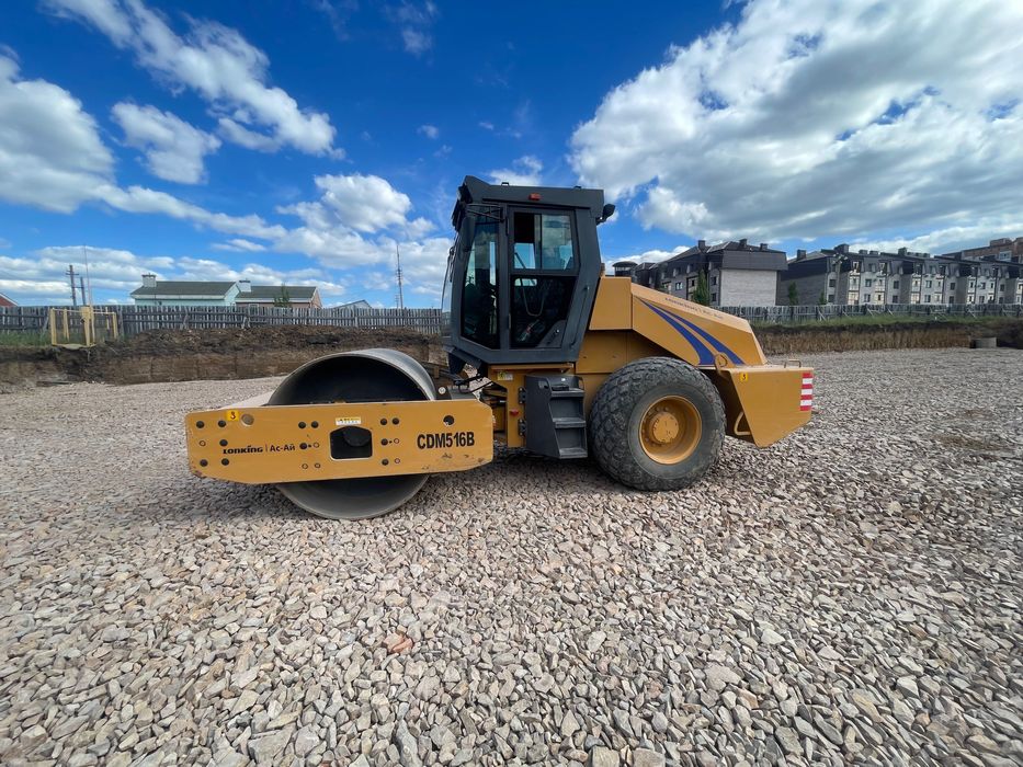 Услуги грунтовый каток 16 тонн