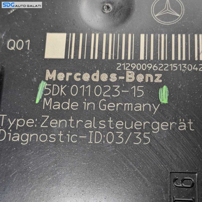 Panou Tablou Sigurante Mercedes Clasa E Class W212 2009 - 2016 Cod 5DK011023-15 5DK011023 2129009622 2129015205 2129020008 [LR3070]