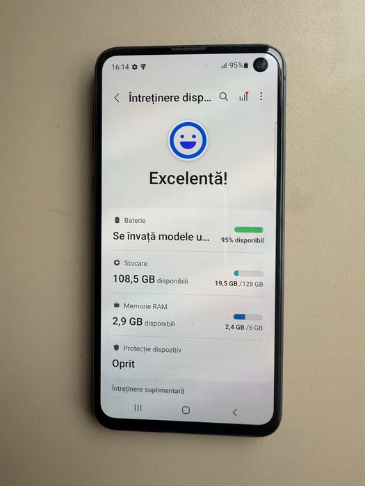 Samsung S10e telefon Android