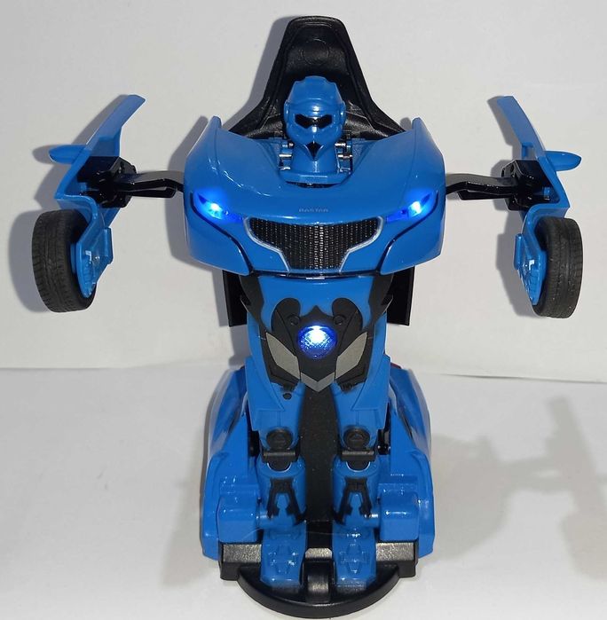 mașinuță metalică ROSTAR care se transformă în robot
