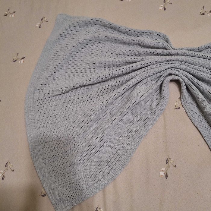 Pătură bebeluși, gri