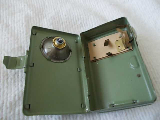 Старинно железничарско фенерче 4 цвята