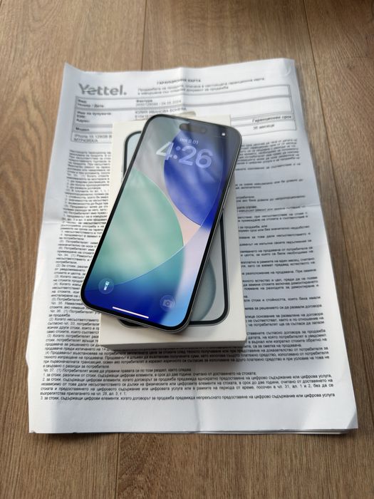 Като НОВ! Iphone 15 128gb Blue / чисто НОВ!