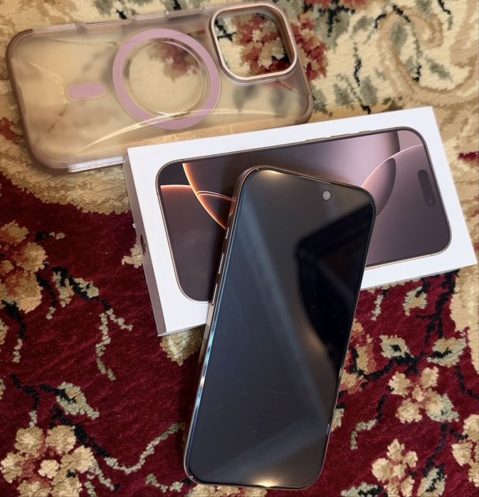 Iphone 16 pro, Desert titanium, 512 gb