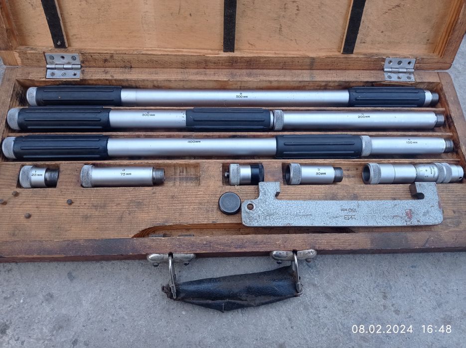 Продается микрометрический нутро мер  150мм 1800мм