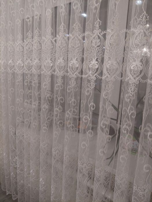 Продам комплект шторы+тюль