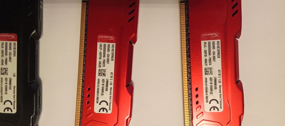 Memorii RAM Kingston 4x4 gb