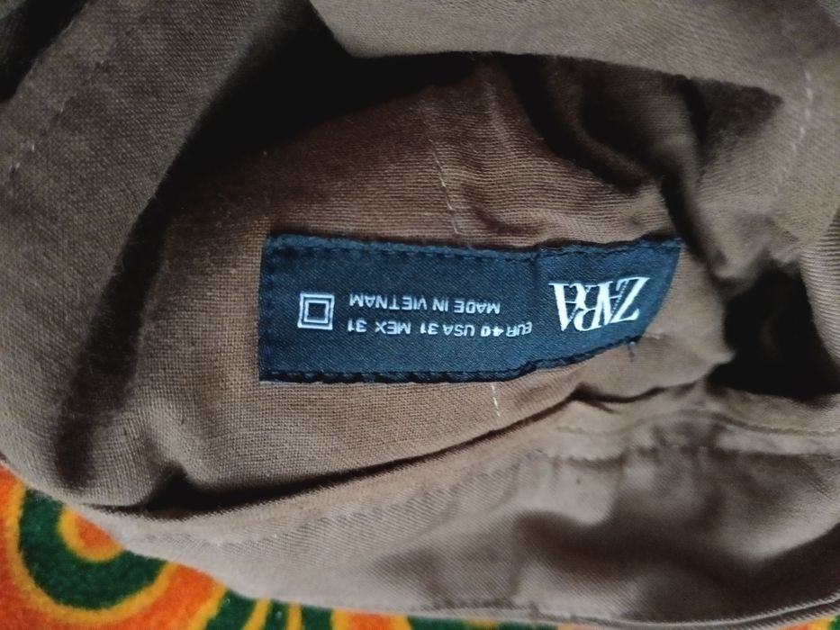 Песчаные брюки ZARA