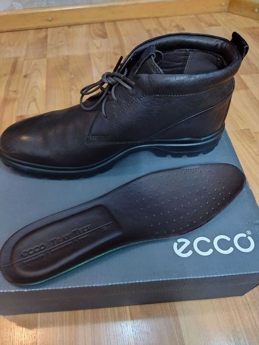 Ботинки Ecco (Дания),GoreTex,кожа,оригинал,новые,р-р 43