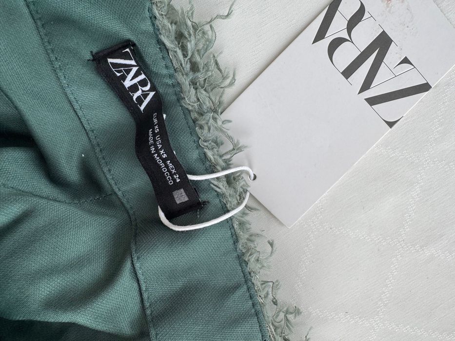 ZARA - Нови беодирани панталони и пола размер XS/ S