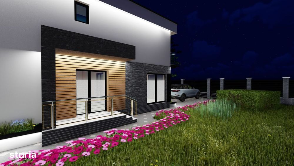 Casă nouă P+1 Sat Costi, 160 mp utili 480 mp teren Finisaje la alegere