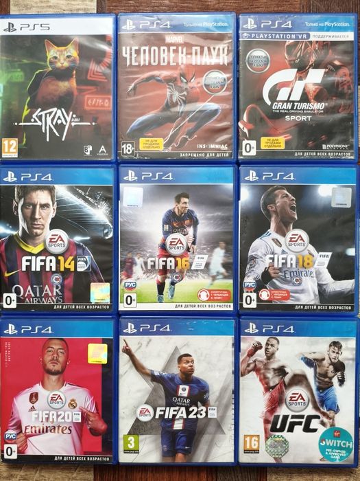 Игры для PS4, PS5. Цены в описании