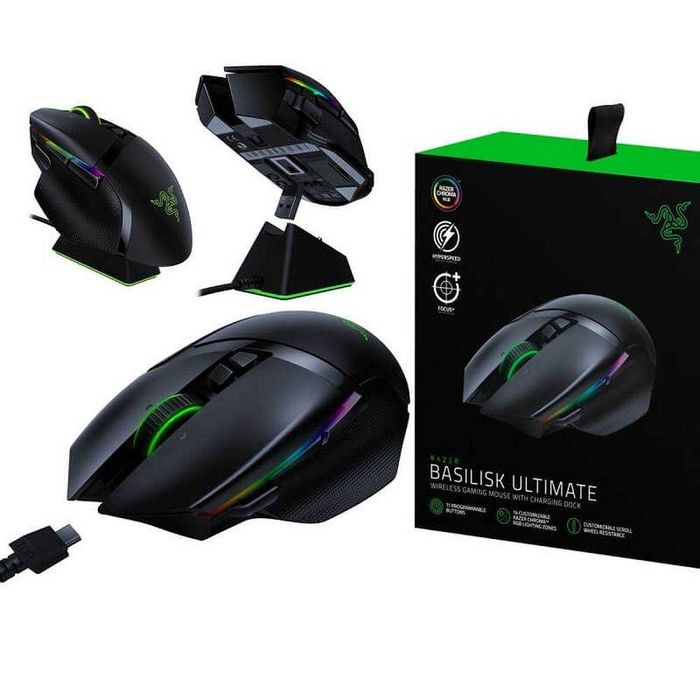 Mouse Gaming Razer Basilisk Ultimate Wireless RZ01-03170100-R3G1 Sigilat Nou