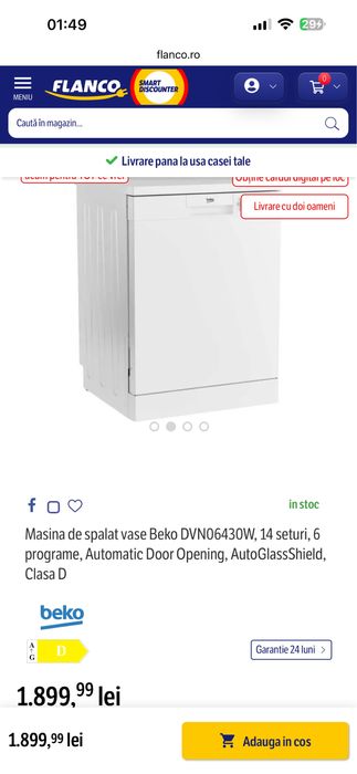 Masina de spalat vase