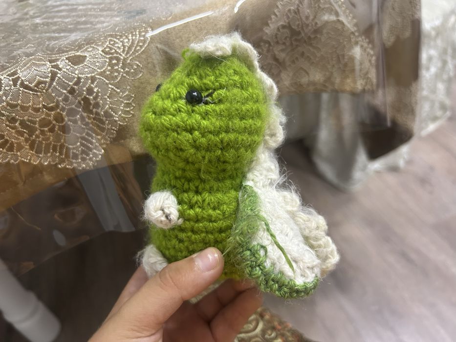 Игрушка вязаная в ручную