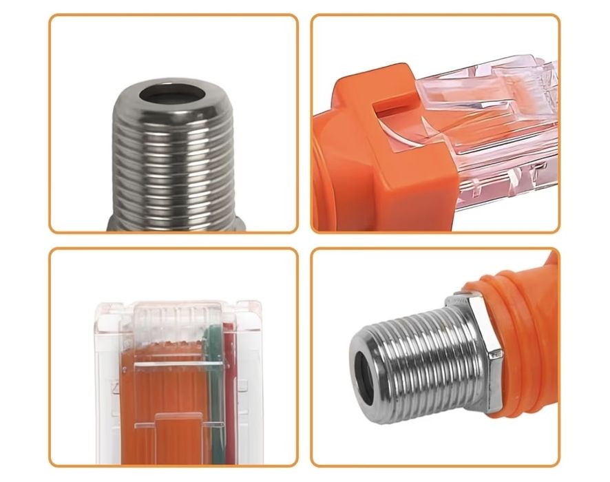 Adaptor coaxial - ethernet  RJ45 / 2 buc / set