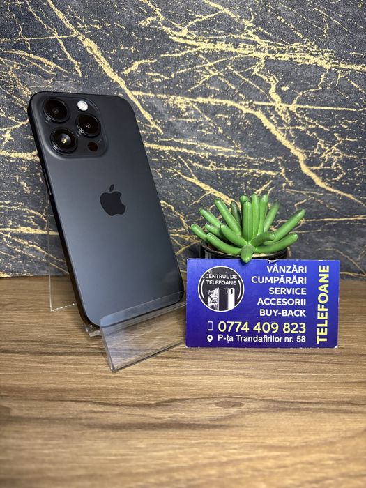 Iphone 15 Pro 128 Gb / Garantie 2 ani Centrul de Telefoane / Rate