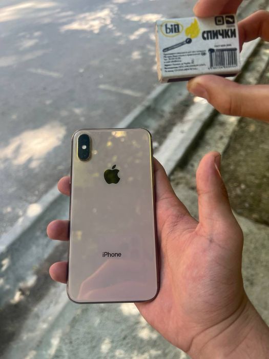 iphone xs 100 yomks 64 gb xotira karobka dakument yoq