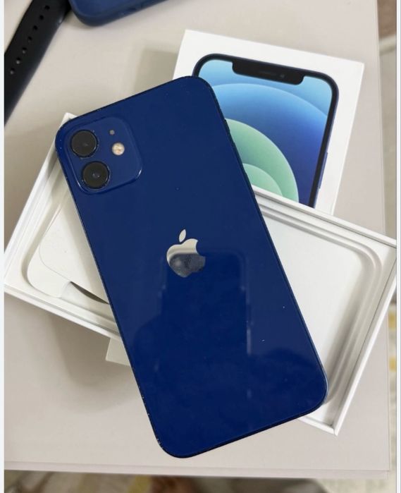 IPHONE 12 BLUE 128gb.Айфон 12 срочно.
