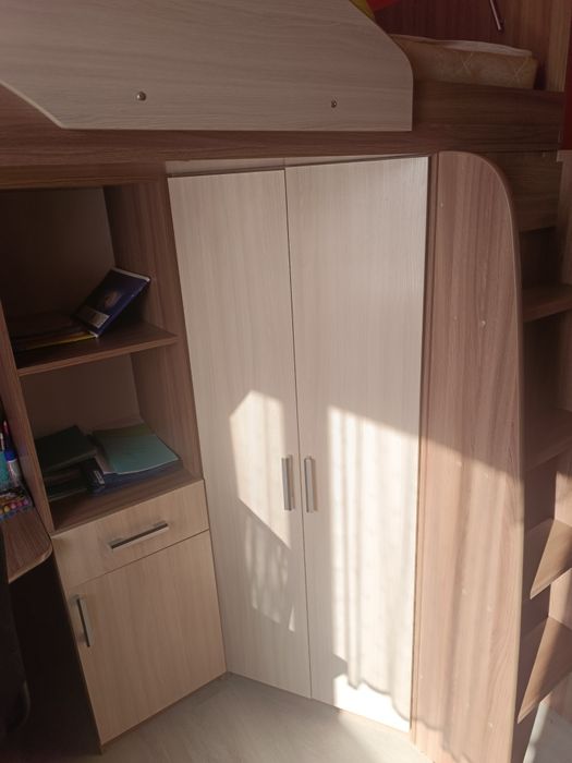 Кровать чердак детская спальня