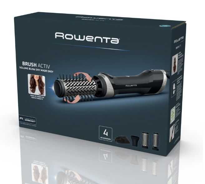 Perie rotativa cu aer cald Rowenta Brush Activ UB9530F0, 1000W