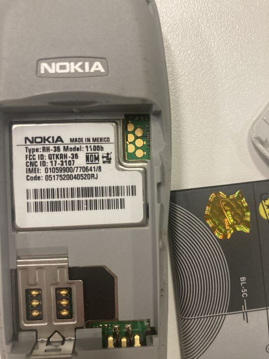 Nokia 1100b,Made in Mexico,рядък,ТОП състояние