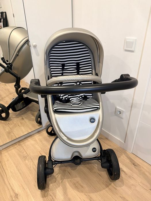 Carucior Mima Xari Argintiu+Scoica Cybex Platinum