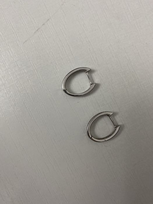 Сережки серебро