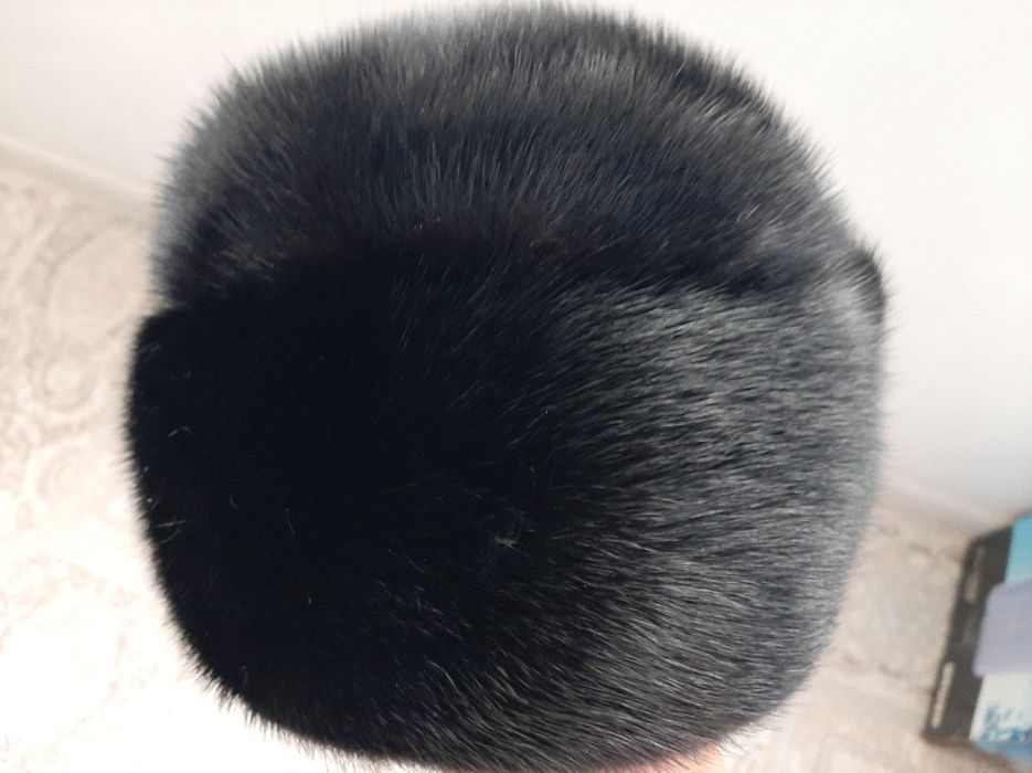 Норковые берет и шапка