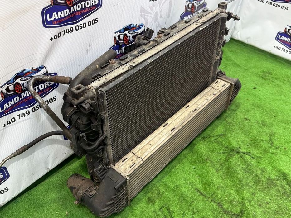 RADIATOR RACIRE AC / INTERCOOLER  / VENTILATOR 2 BUC  FORD FOCUS MK3 2013 1.6 DIESEL Duratorq BREAK COD OEM 2269553 1804847 1830143 2014533 2011-2015