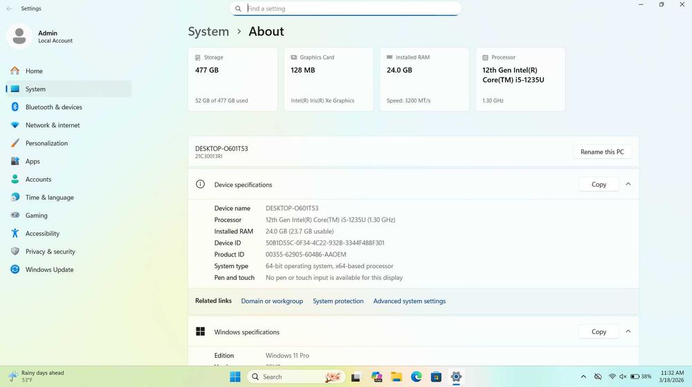 Lenovo Thinkpad L15 Gen 3
