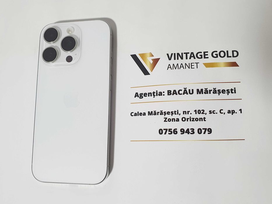 iPhone 16 PRO, 128 GB.-Vintage Gold Bacau Marasesti