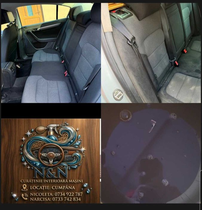 Detailing interior auto
