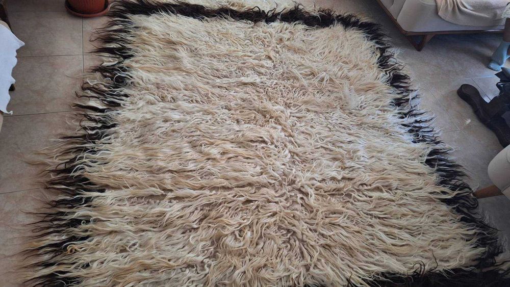 Родопско халище 190/220 от овча вълна