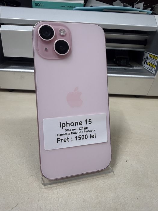 Iphone 15 / 128 gb / Impecabil ca Nou / garantie