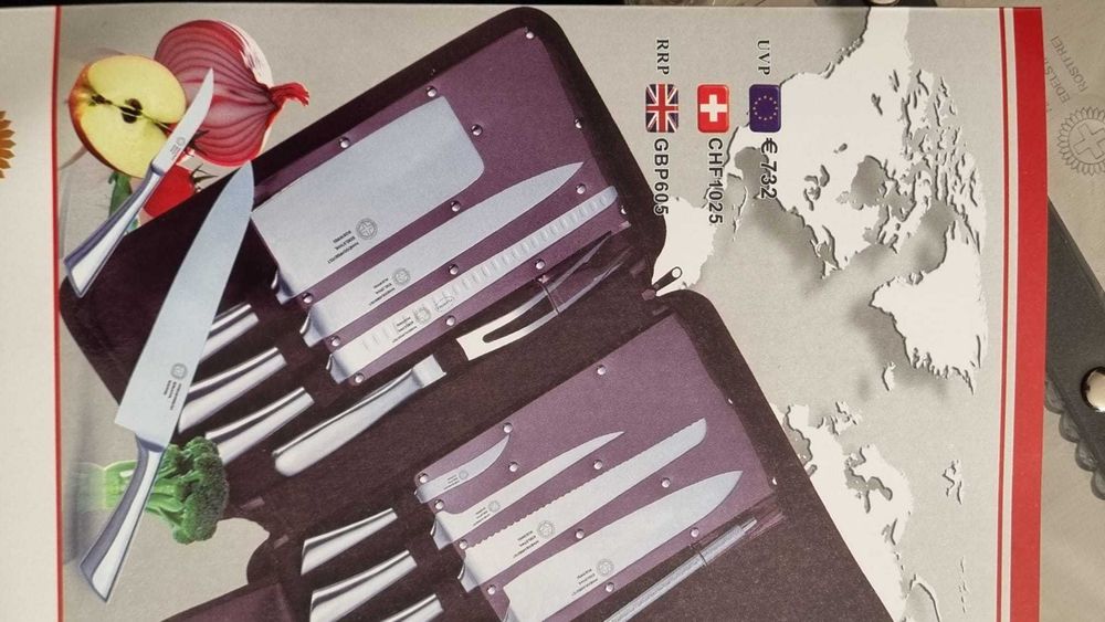 Set inox tacâmuri si cuțite Besteckkoffer 20 ani garanție