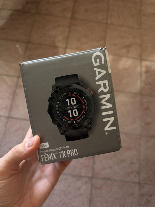 Garmin fenix 7x pro solar часы