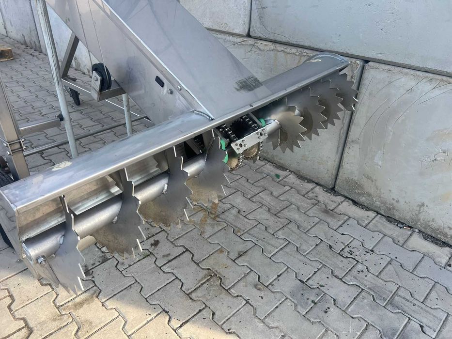 Taietor / frezor siloz Vliebo  - din inox , latime freza 1,45 m